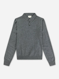 People's Republic of Cashmere  | Original Polo | Heather Grey
