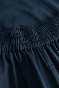 Pandora Light Linen Solid Pants | Ink Blue