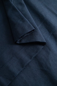 Pandora Light Linen Solid Pants | Ink Blue