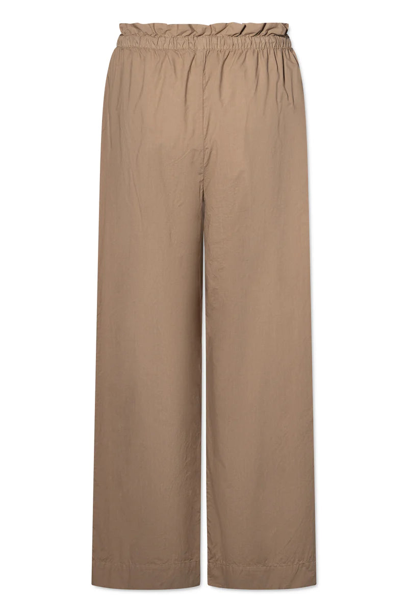 Rue de Tokyo Poet Pants Garment Dyed Poplin | Light Brown