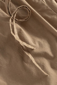 Rue de Tokyo Poet Pants Garment Dyed Poplin | Light Brown