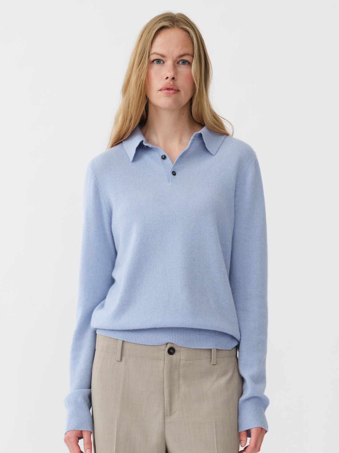 People's Republic of Cashmere  | Original Polo | Light Blue