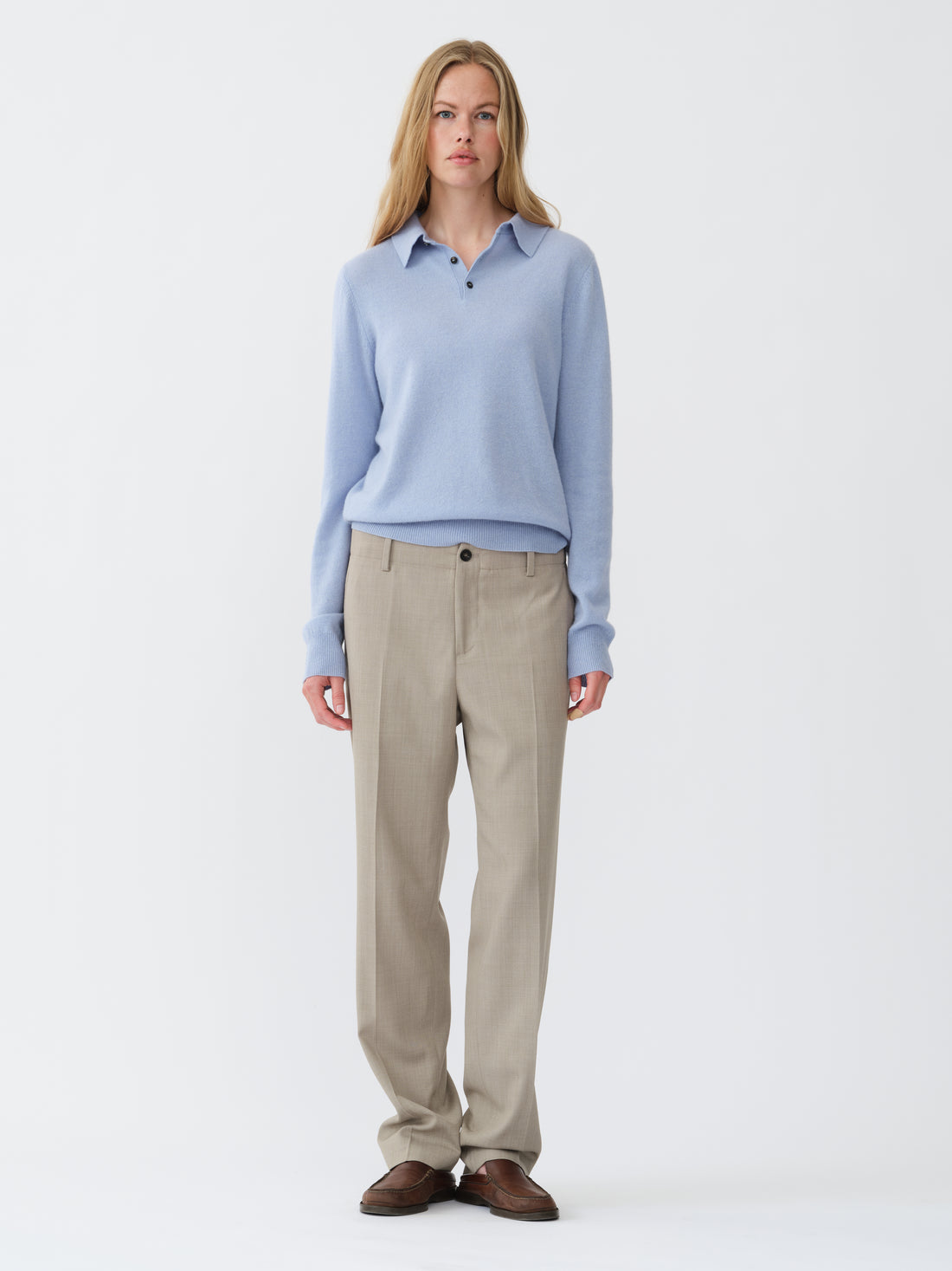 People's Republic of Cashmere  | Original Polo | Light Blue