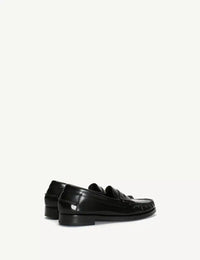 Dico Copenhagen Moccasin Penny Loafer | Black Polido Leather