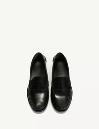 Dico Copenhagen Moccasin Penny Loafer | Black Polido Leather