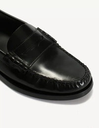 Dico Copenhagen Moccasin Penny Loafer | Black Polido Leather