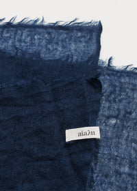 Aiayu Poon Cashmere Tørklæde 125 x 175 cm. | Navy