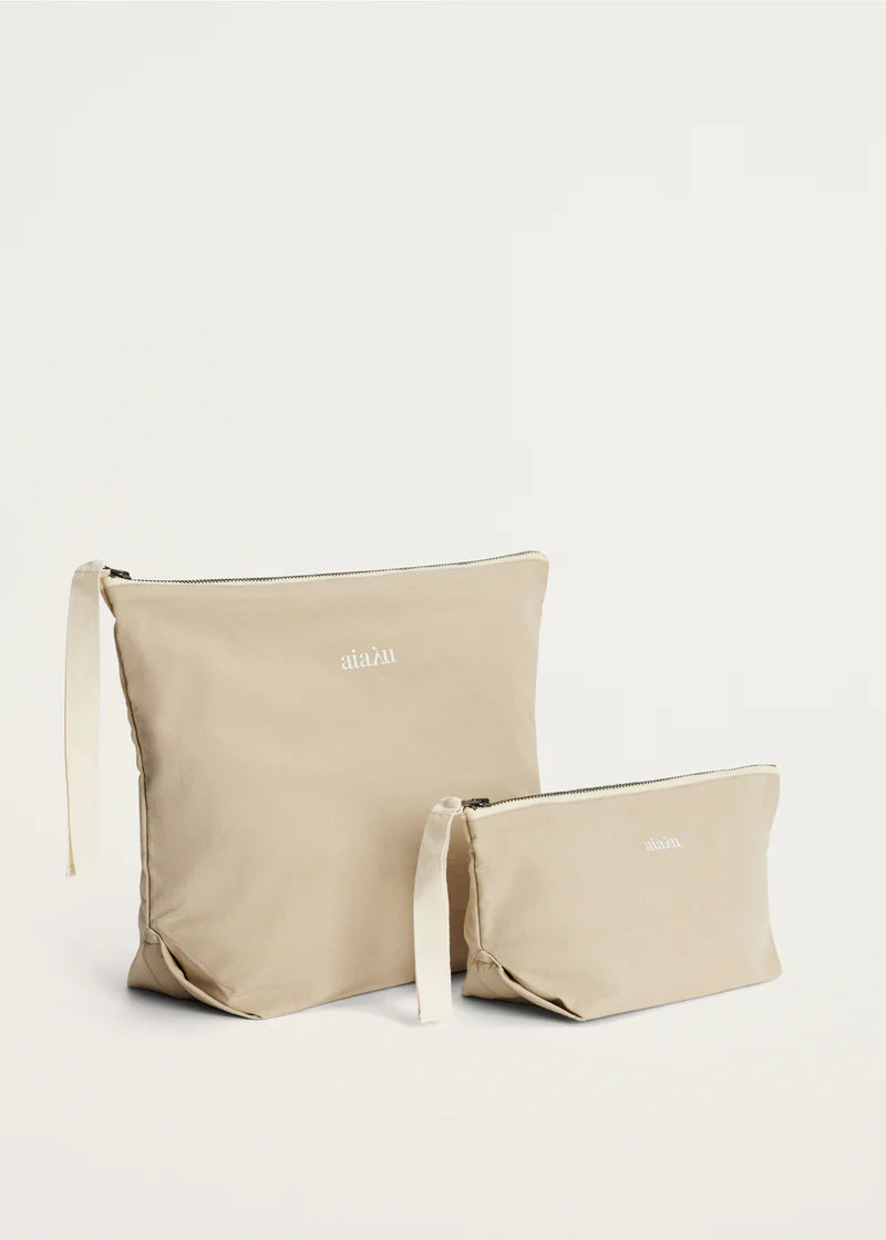 Aiayu Pouch Mini Heavy Poplin | Dried Herb