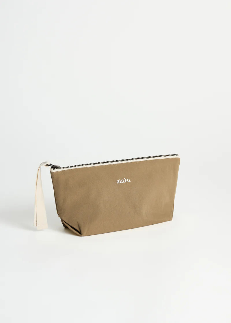 Aiayu Pouch Mini Heavy Poplin | Saffron