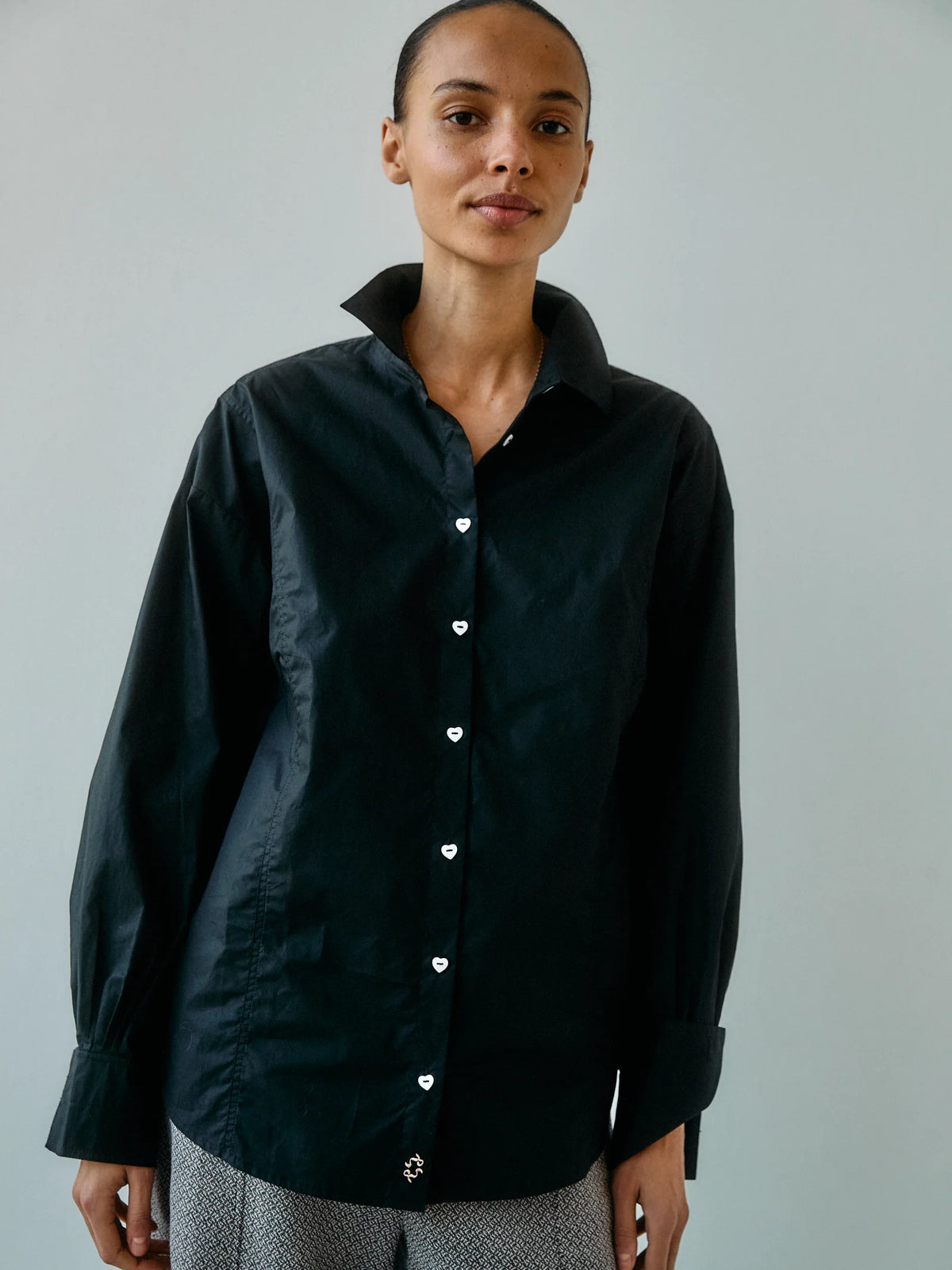 Proem Parades Dagmar Heart Shirt | Black