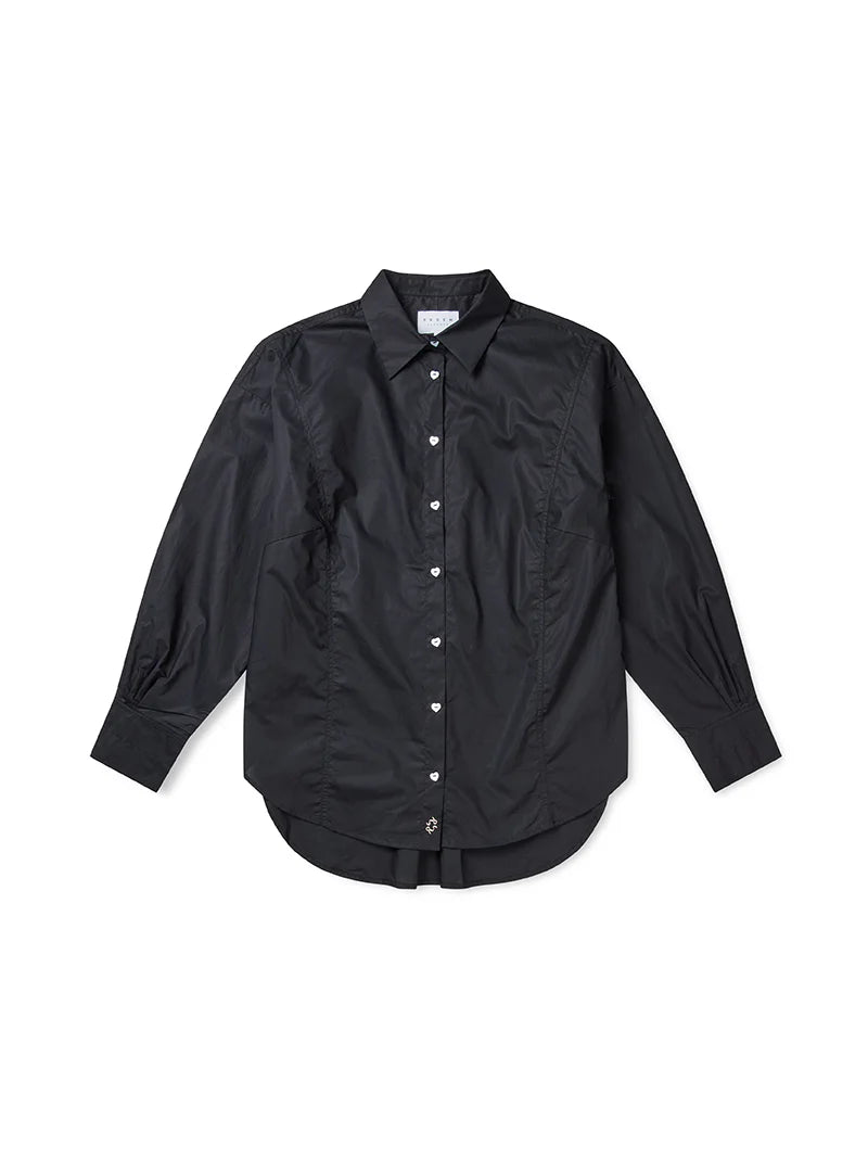 Proem Parades Dagmar Heart Shirt | Black