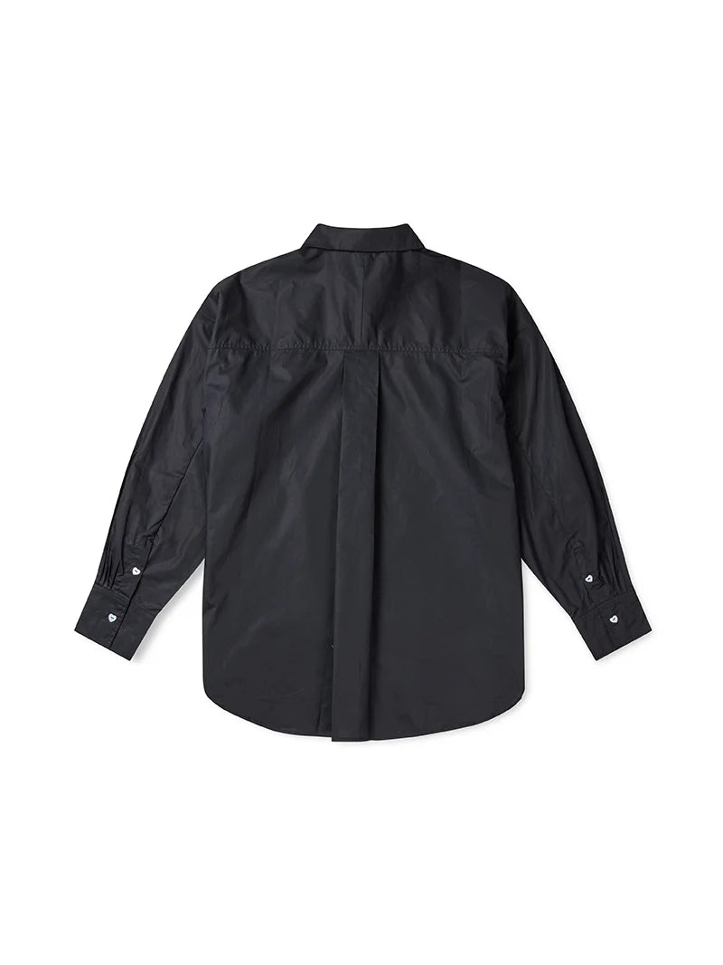 Proem Parades Dagmar Heart Shirt | Black