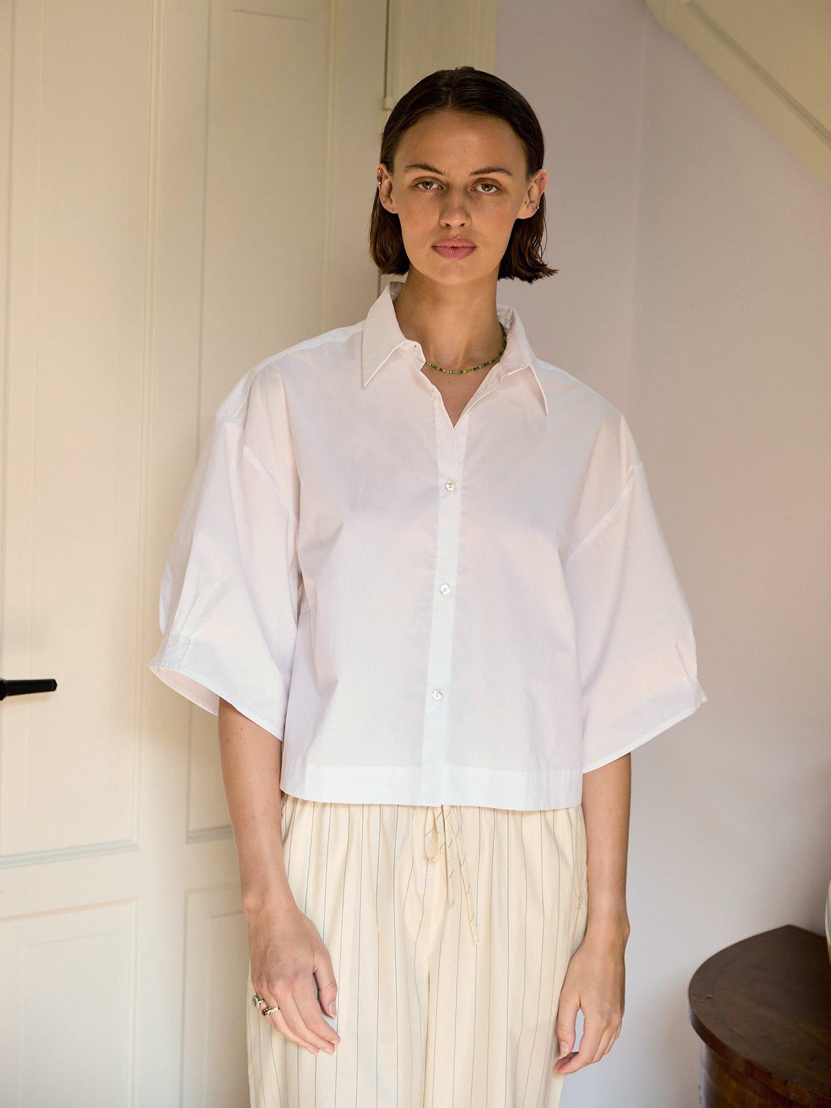 Proem Parades Eloise Shirt | White