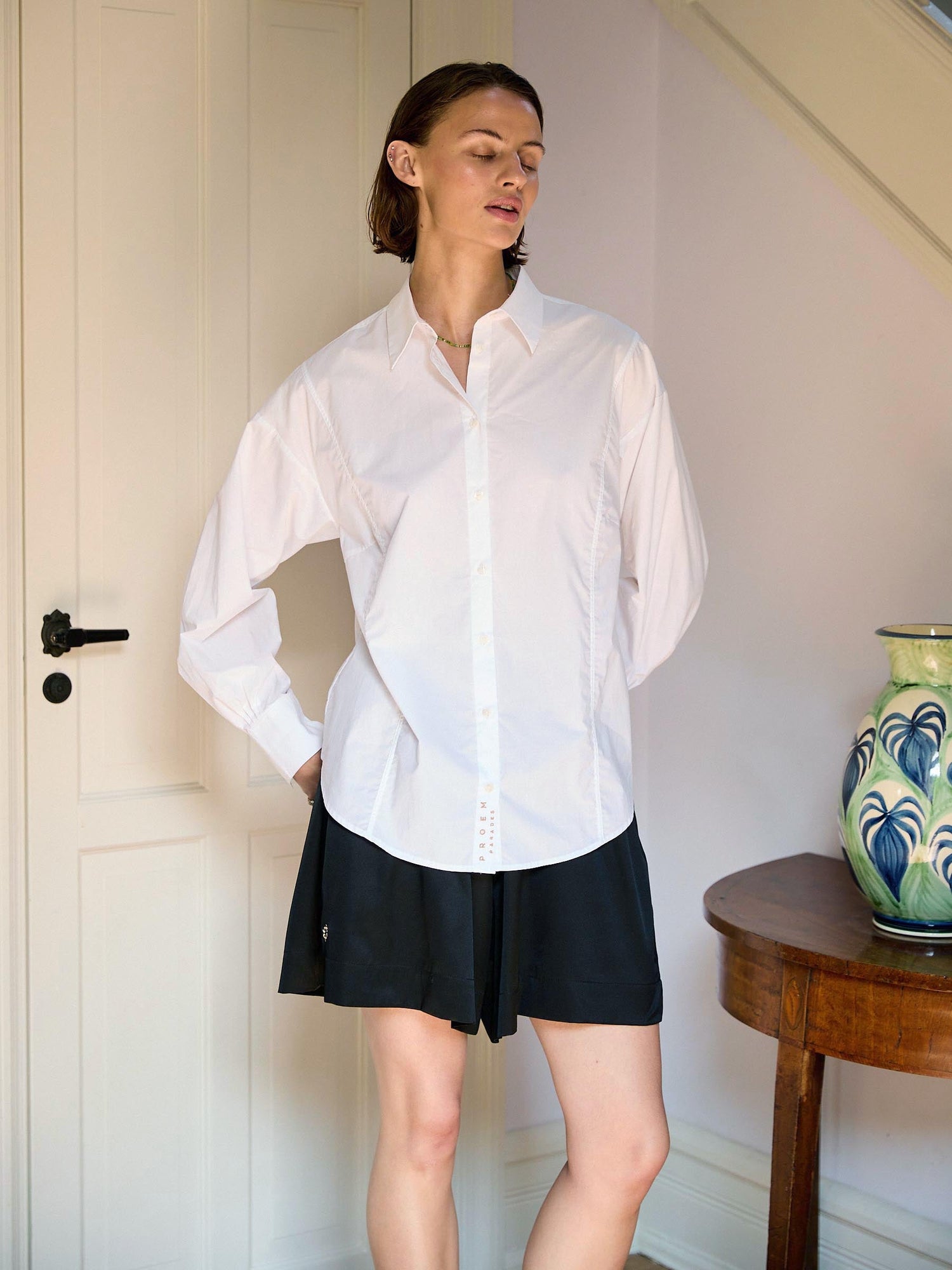 Proem Parades Dagmar Heart Shirt | White