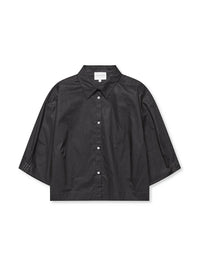 Proem Parades Eloise Short Black Shirt