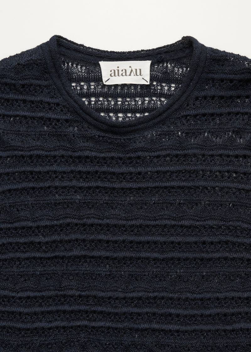 Aiayu Ramon Blouse | Black Navy