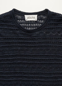 Aiayu Ramon Blouse | Black Navy