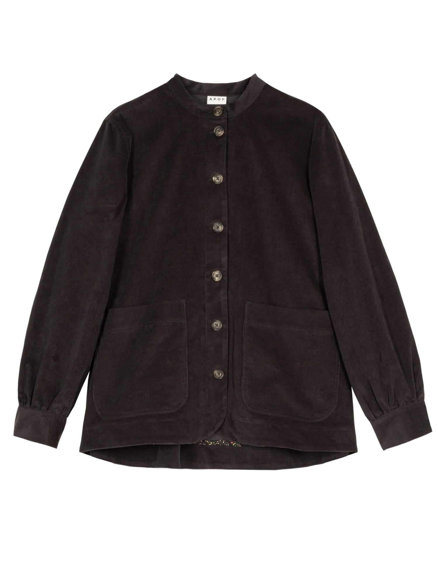 APOF Reidun Jacket | After Dark | Jakke i fløjl