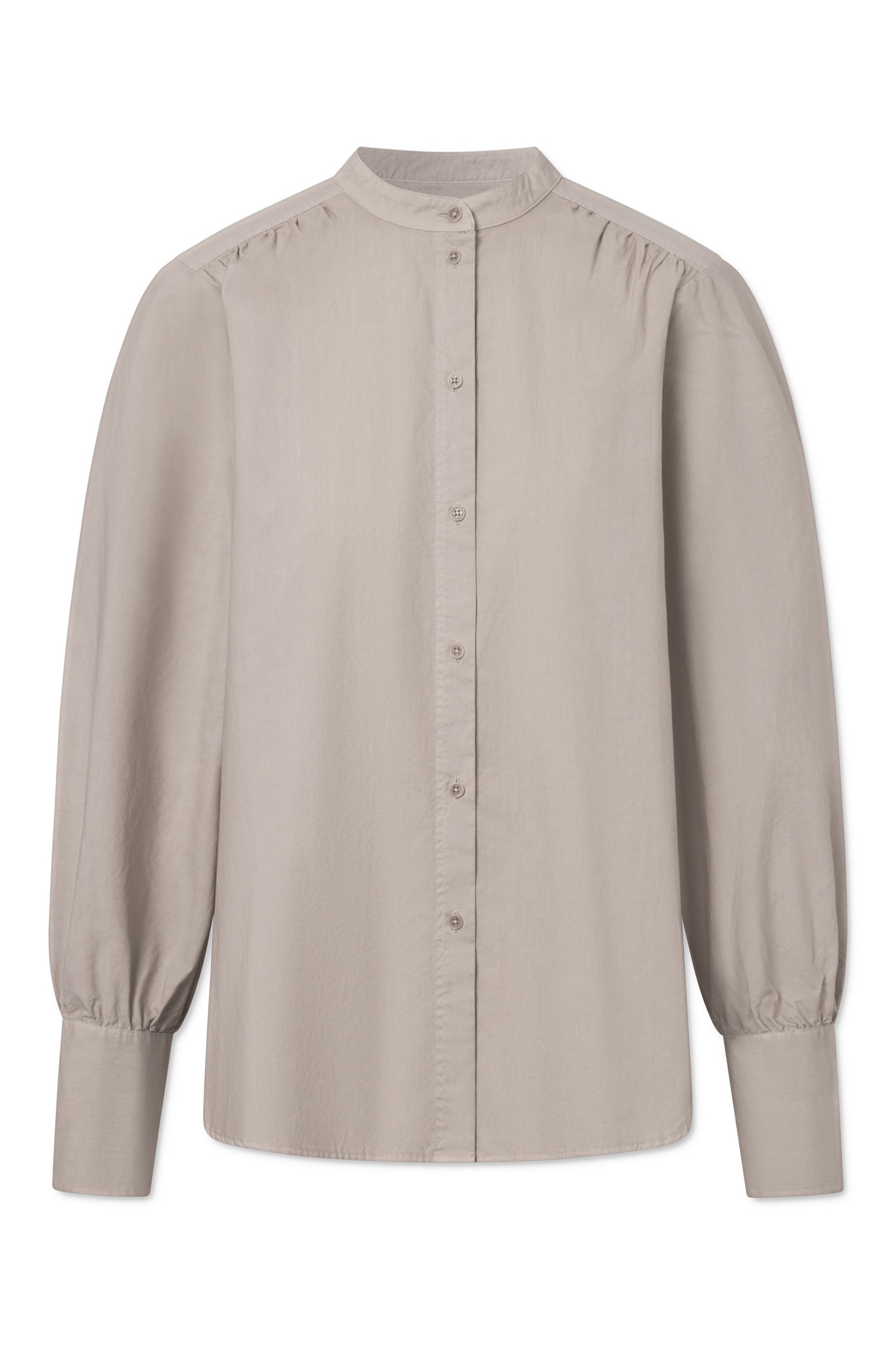 Rue de Tokyo Sabine Shirt Garment Dyed Poplin | Chateau Grey
