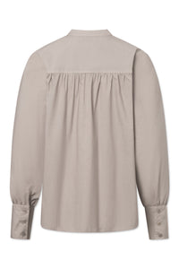 Rue de Tokyo Sabine Shirt Garment Dyed Poplin | Chateau Grey