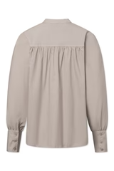 Rue de Tokyo Sofie Shirt Garment Dyed Poplin | Chateau Grey