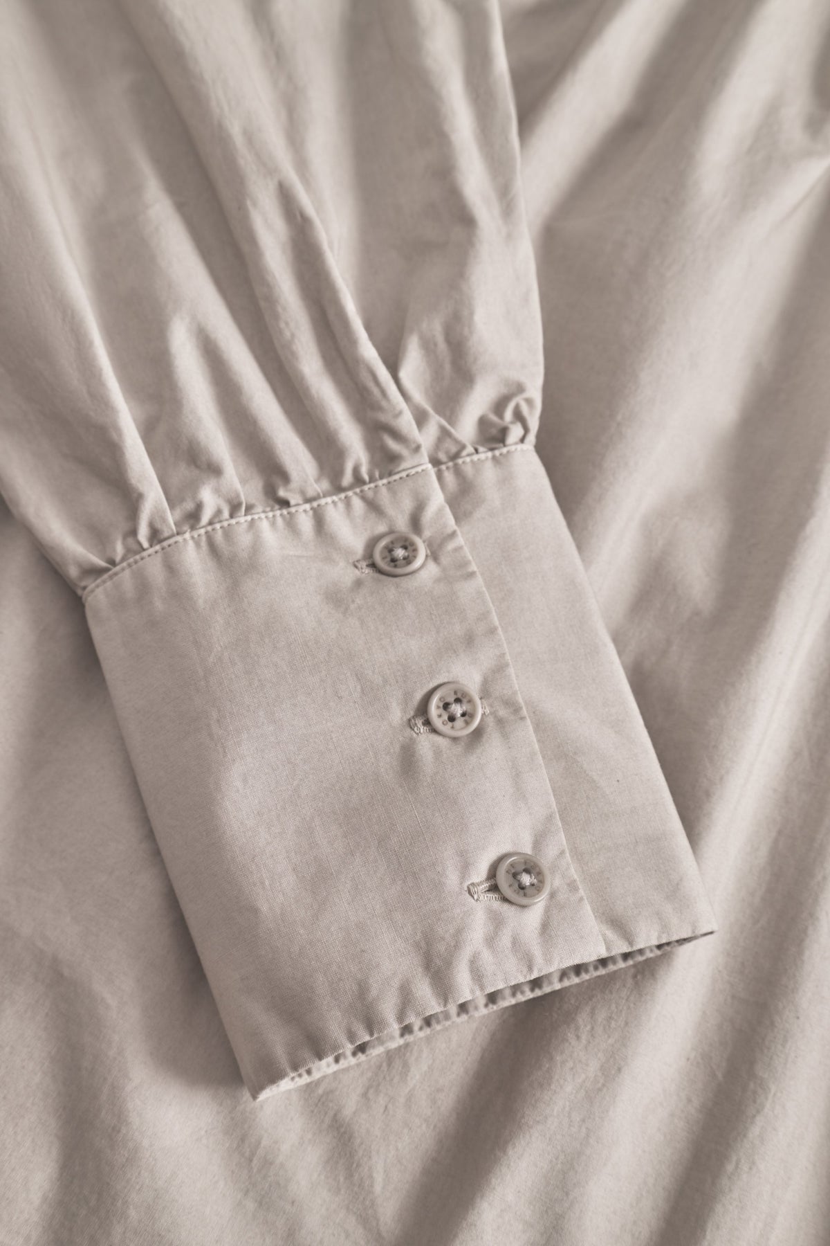 Rue de Tokyo Sabine Shirt Garment Dyed Poplin | Chateau Grey