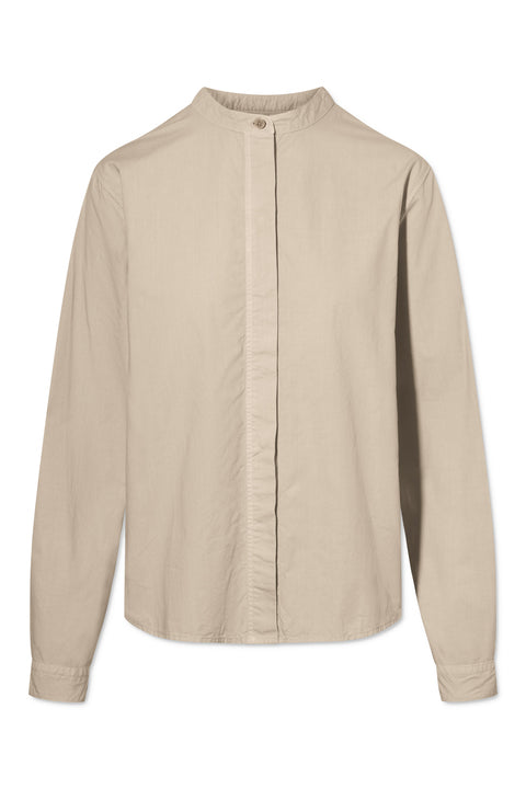 Rue de Tokyo Sofie Shirt Garment Dyed Poplin | Beige