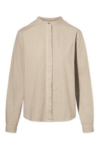 Rue de Tokyo Sofie Shirt Garment Dyed Poplin | Beige