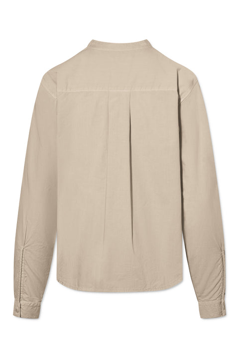 Rue de Tokyo Sofie Shirt Garment Dyed Poplin | Beige