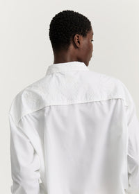 Aiayu Shirt Embroidery | White