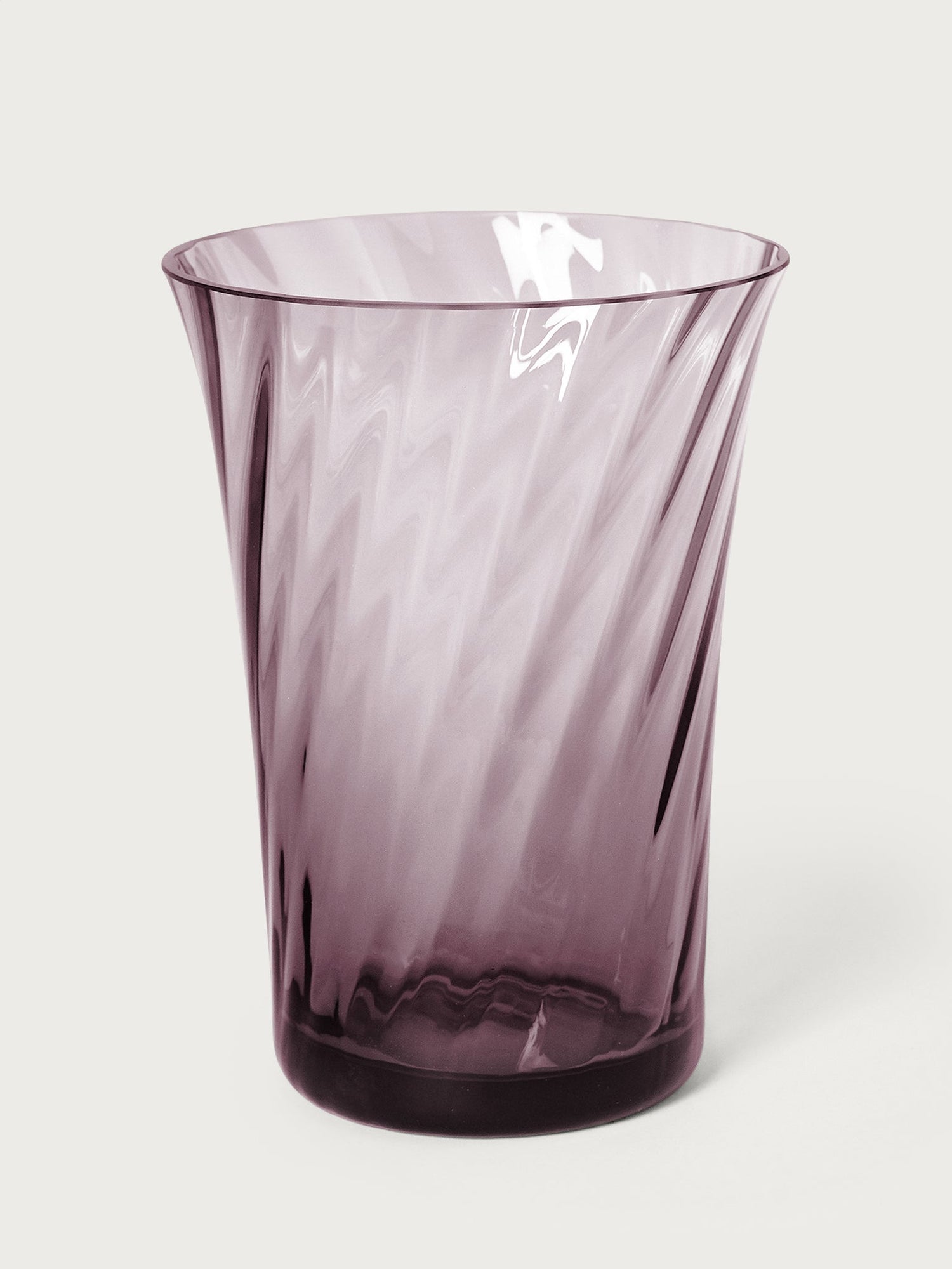 Stilleben | Concave Vase 20 cm | Swirl Lilac