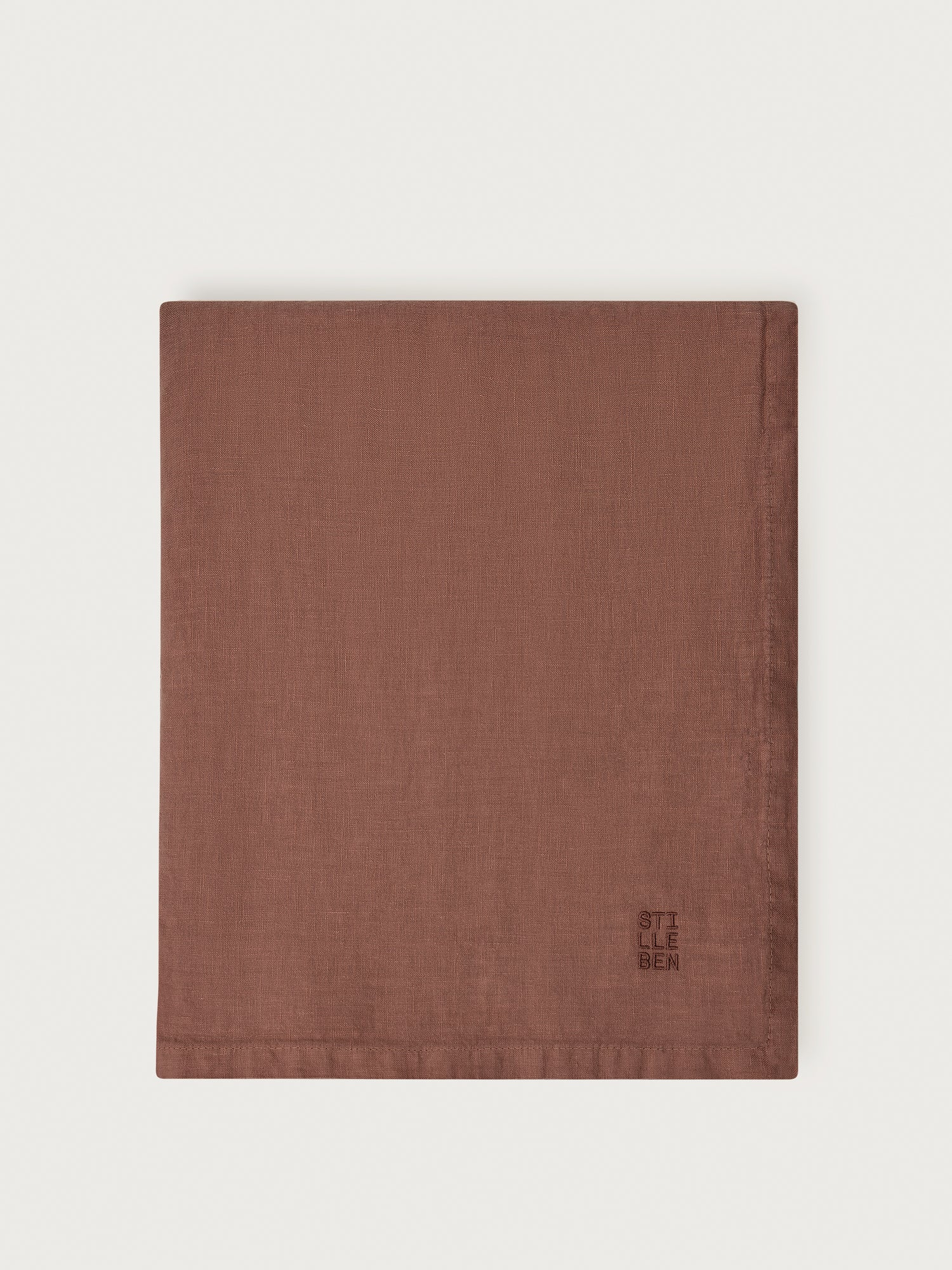Stilleben Top Sheet | Rusty Brown | 240 x 260 | Sengetæppe