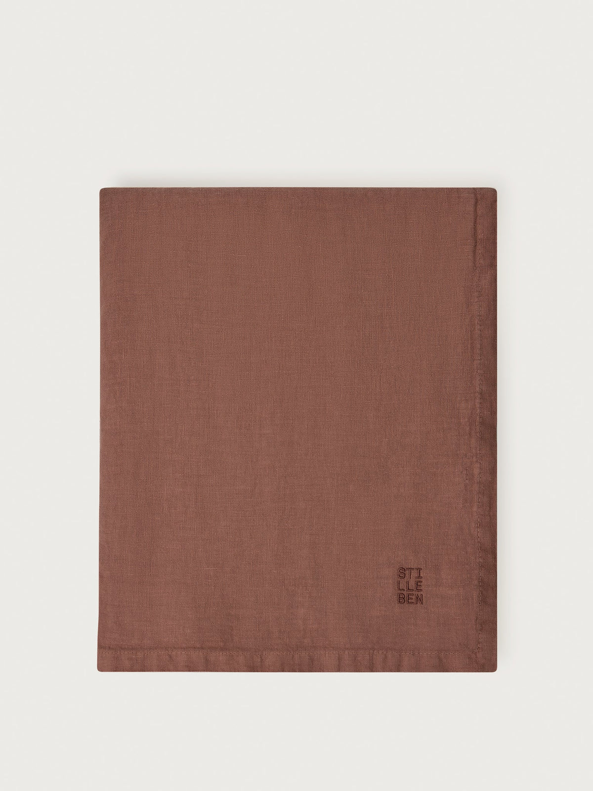 Stilleben Tablecloth | Rusty Brown | 140 x 250 cm. | Hør dug