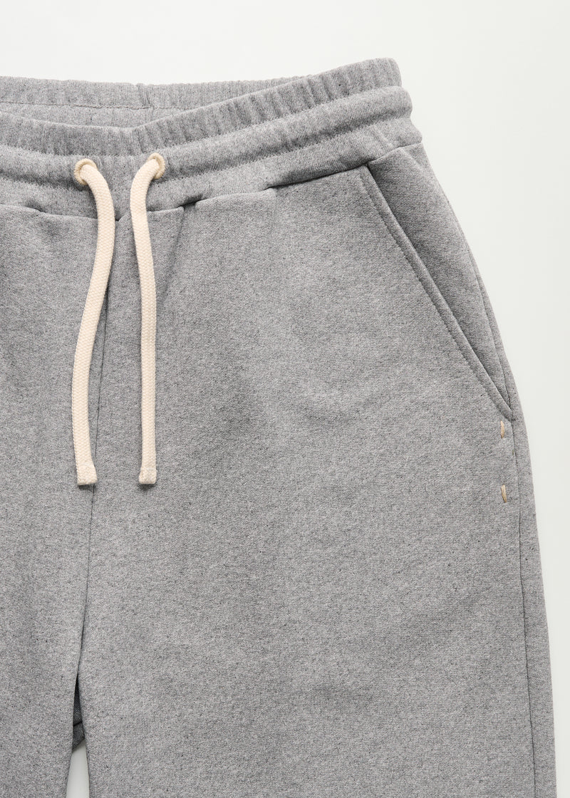 Aiayu Stitched Circular Sweatpant | Grey Melange