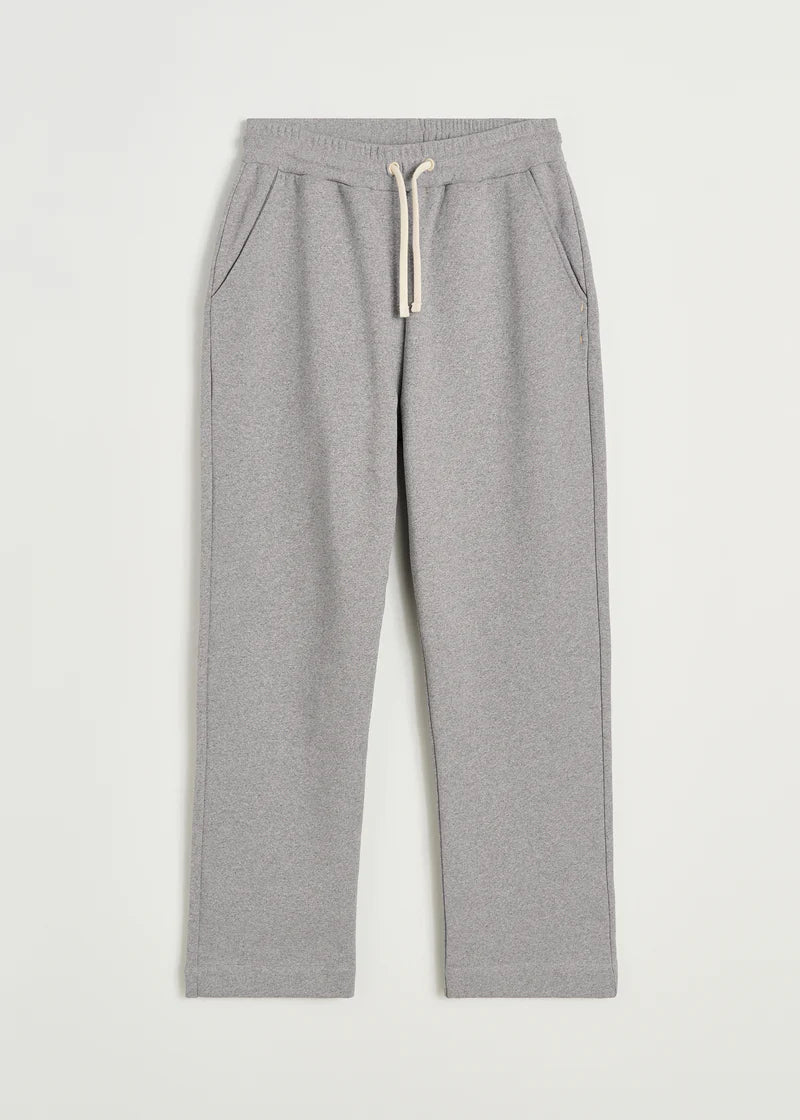 Aiayu Stitched Circular Sweatpant | Grey Melange