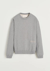 Aiayu Stitched Circular Sweatshirt | Grey Melange