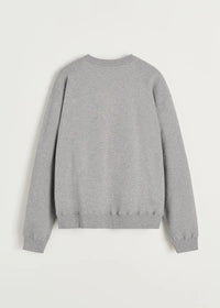 Aiayu Stitched Circular Sweatshirt | Grey Melange