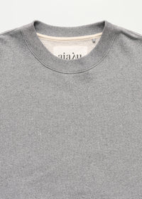 Aiayu Stitched Circular Sweatshirt | Grey Melange