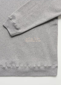 Aiayu Stitched Circular Sweatshirt | Grey Melange