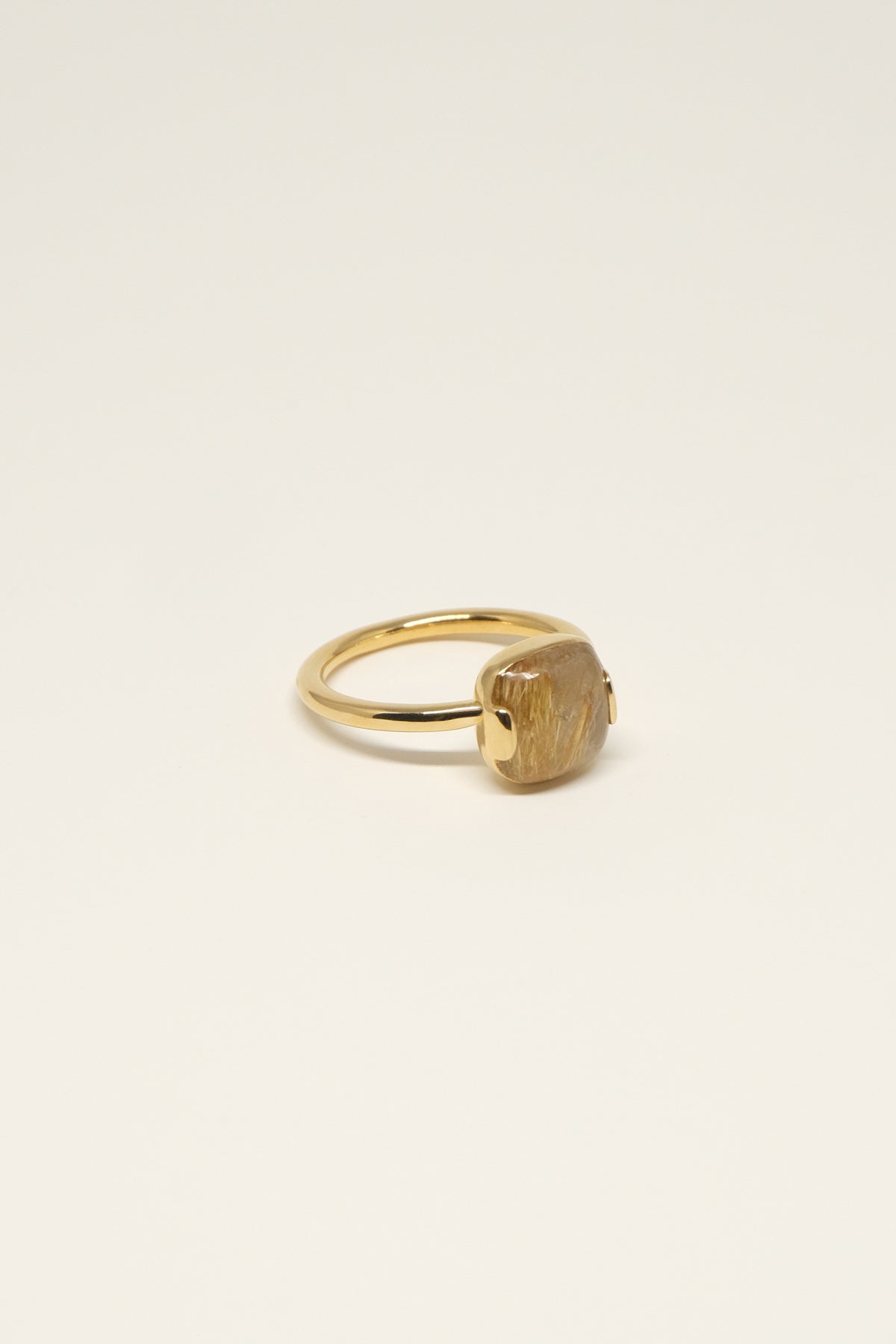 Studio Loma Callie Ring | Gylden Rutil Kvarts