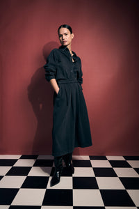 Tomorrow Ellen Ball Gown Skirt | Milano Black | Denim Nederdel