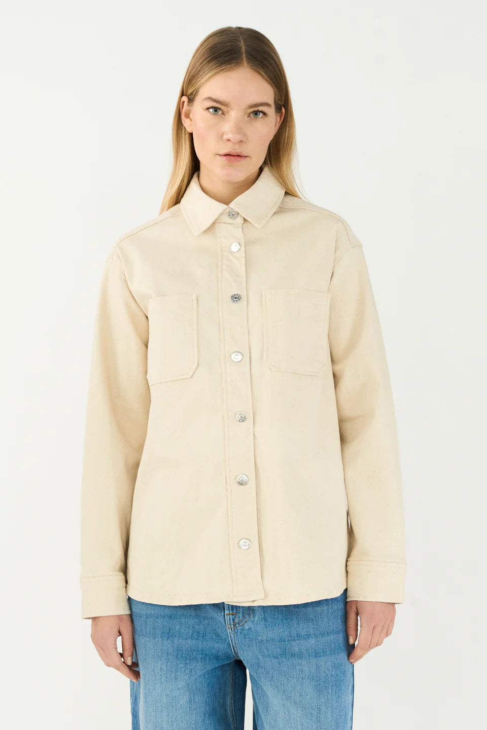 Tomorrow TMRW Kaia Twill Shirt |  Wash Crude - Ecru