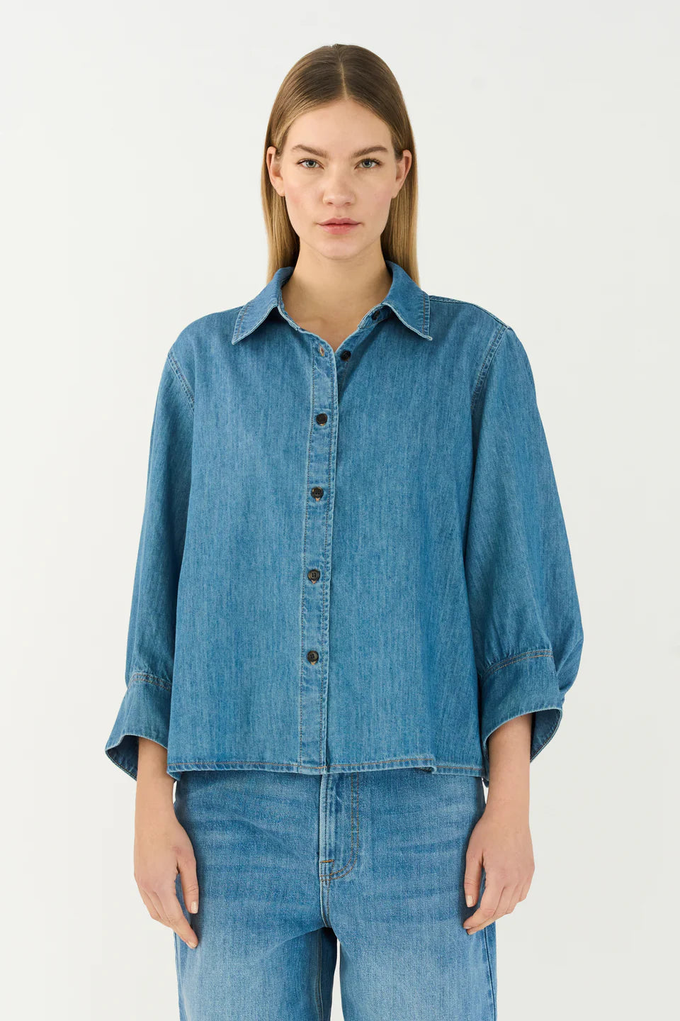 Tomorrow TMRW New Hepburn 3/4 Shirt | Bright Boston