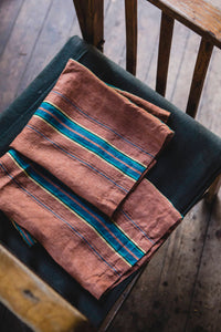 Libeco | Håndklæde i hør | The Ontario Stripe Guest Towel 60x80 cm