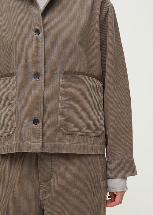 Aiayu Vinga Shirt Corduroy | Brown Khaki