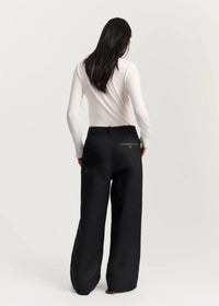 Aiayu Willy Pant Twill | Black