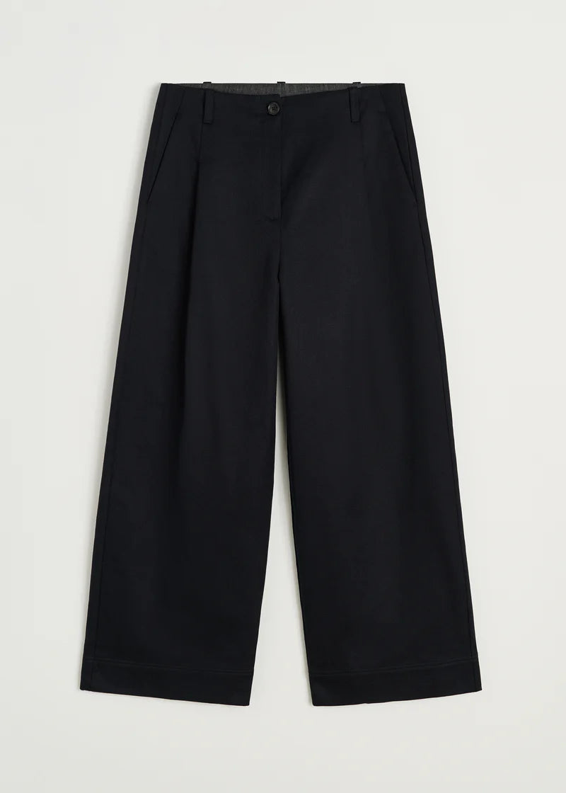 Aiayu Willy Pant Twill | Black
