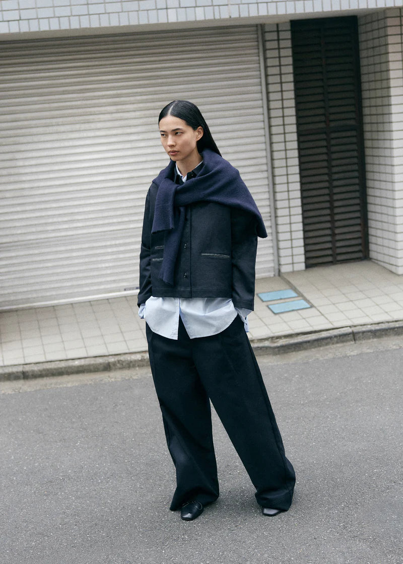 Aiayu Willy Pant Twill | Black