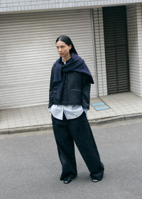 Aiayu Willy Pant Twill | Black
