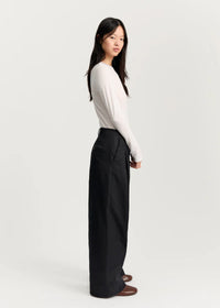 Aiayu Willy Pant Twill | Black